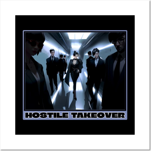 Hostile Takeover Manhwa Manga Anime Wall Art by Underground Cargo